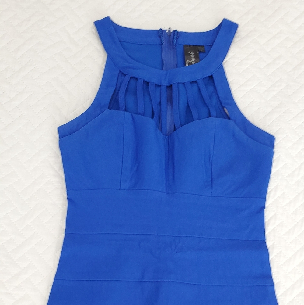 Blue Cocktail Dress Size 7
